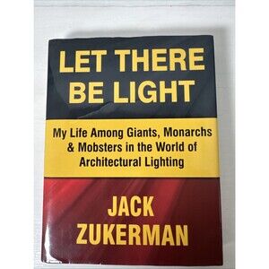 Let There Be Light By Jack Zuckerman Inscribed And Signed Hardback Dust Cover
